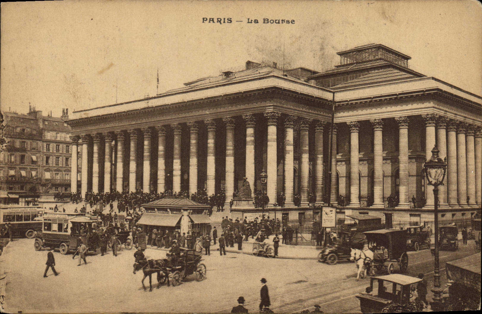 CPA Paris La Bourse 