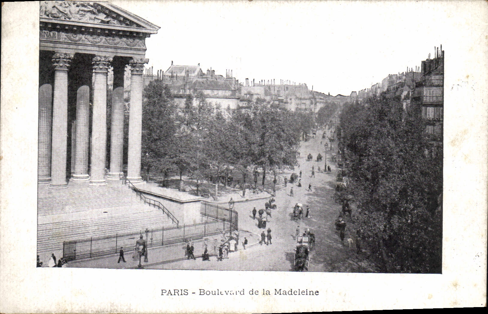 CPA Paris Boulevard de la Madeleine 
