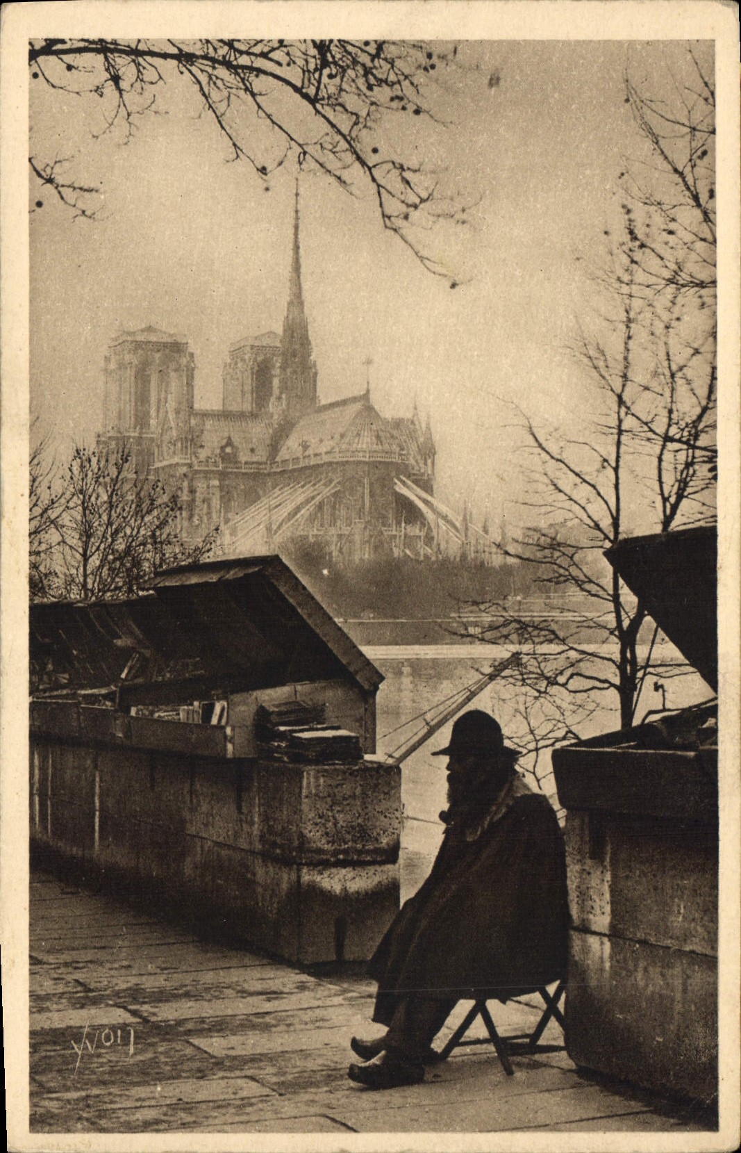 CPA Paris L'Ancetre des Bouquinistes