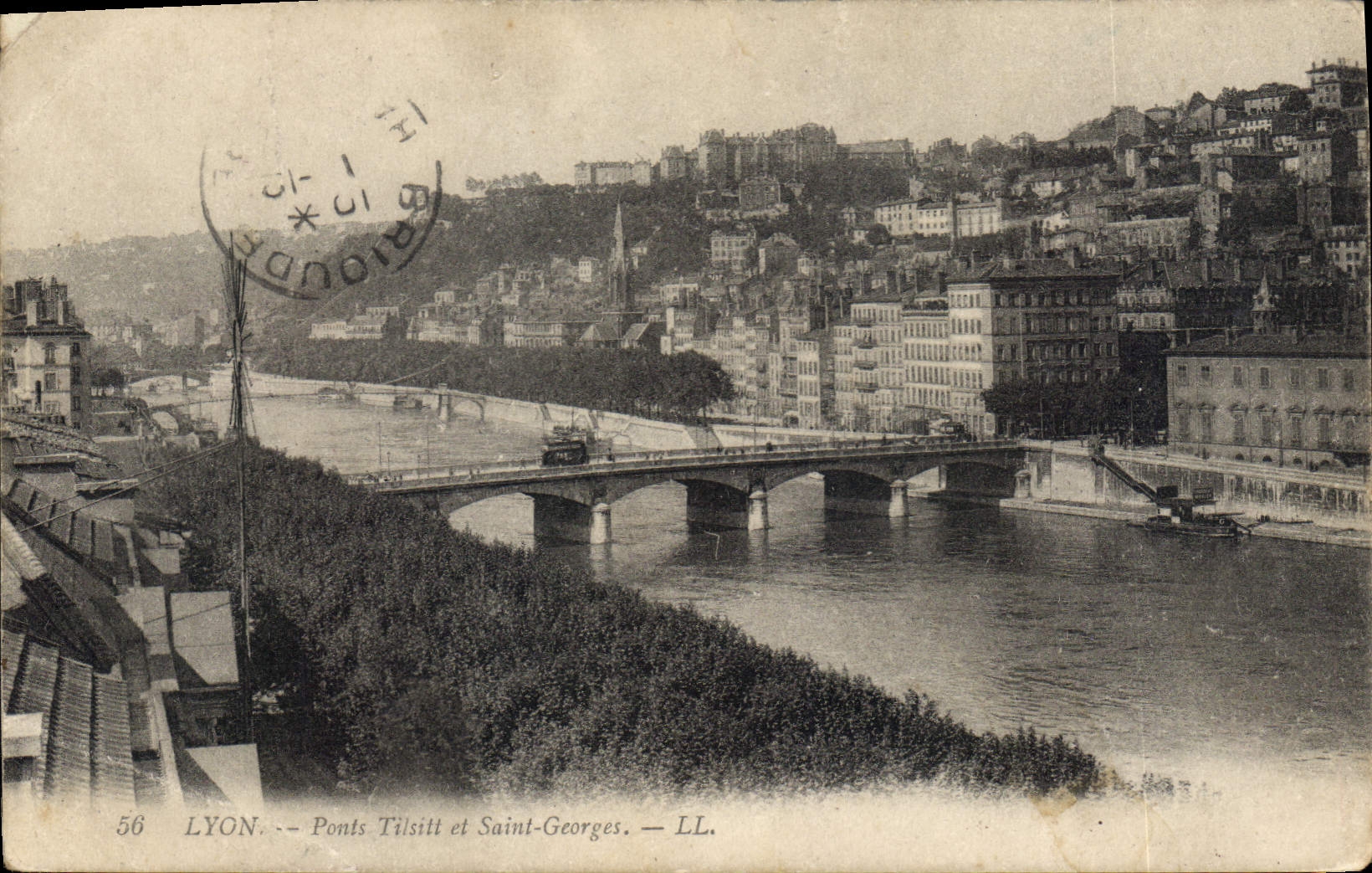 CPA Lyon Ponts Tilsitt et Saint Georges 