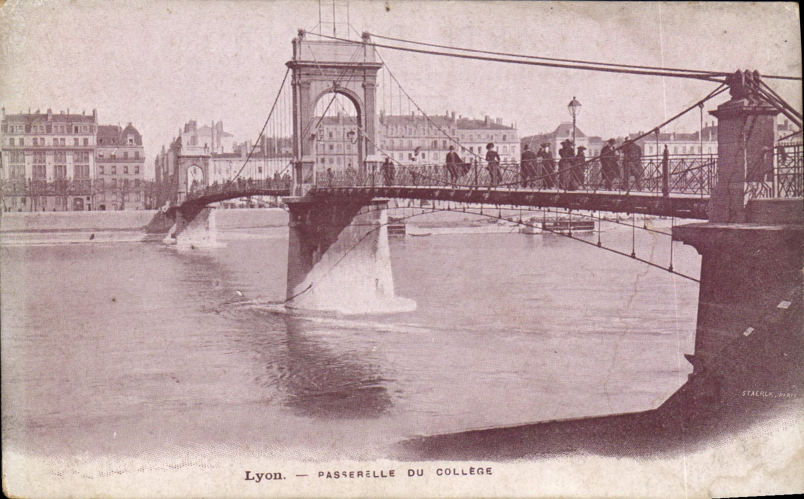 CPA Lyon Passerelle du College 