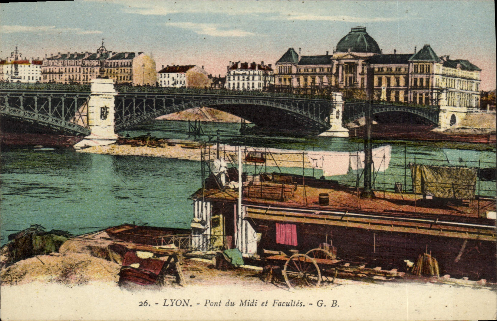 CPA Lyon Pont du Midi et Facultes 