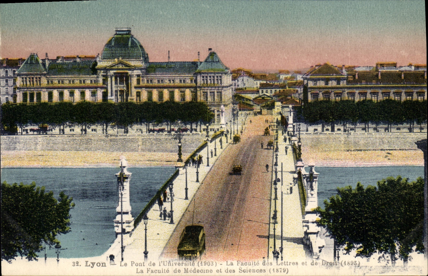 CPA Lyon Le Pont de l'Universite 