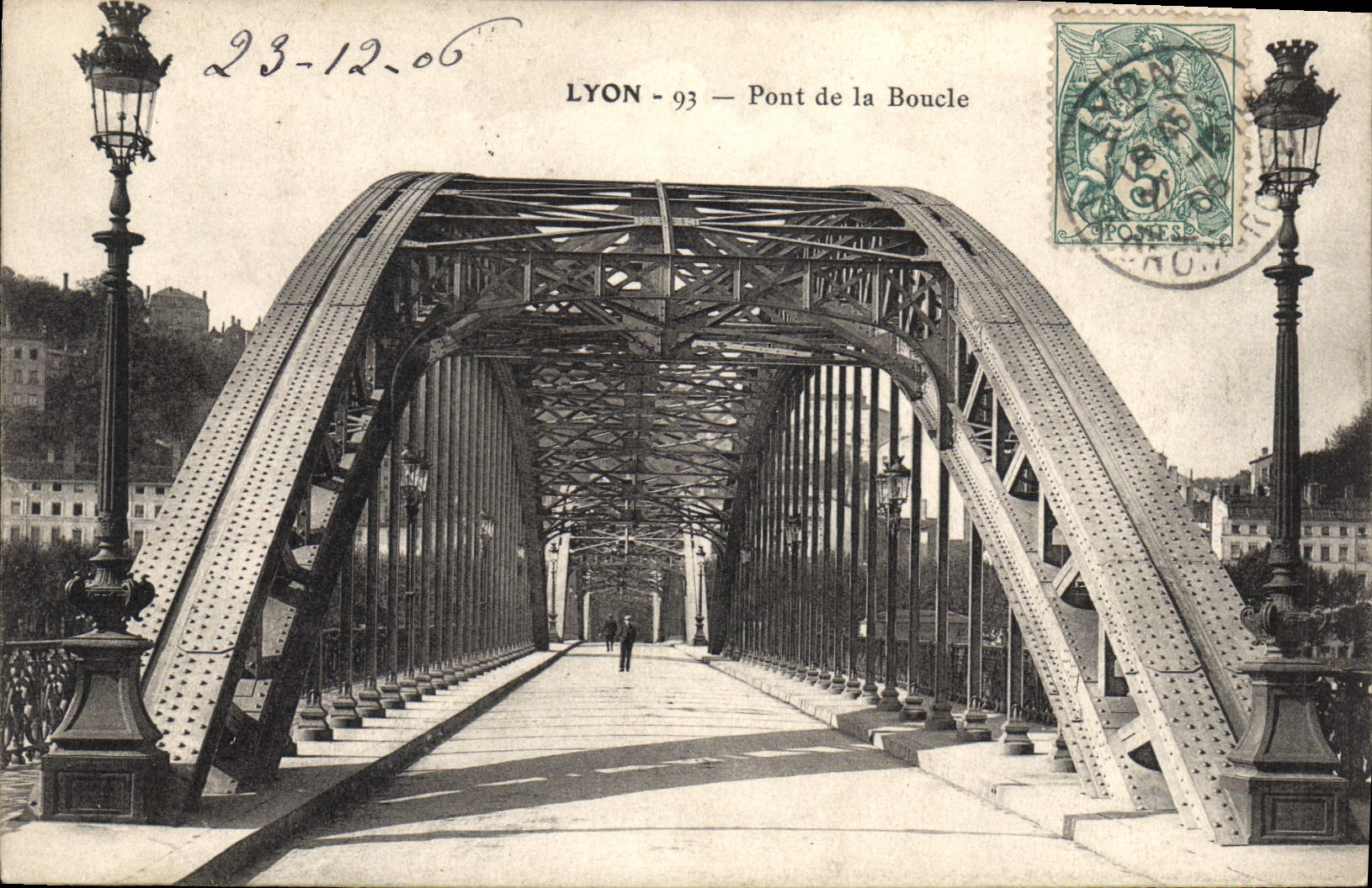 CPA Lyon Pont de la Boucle 