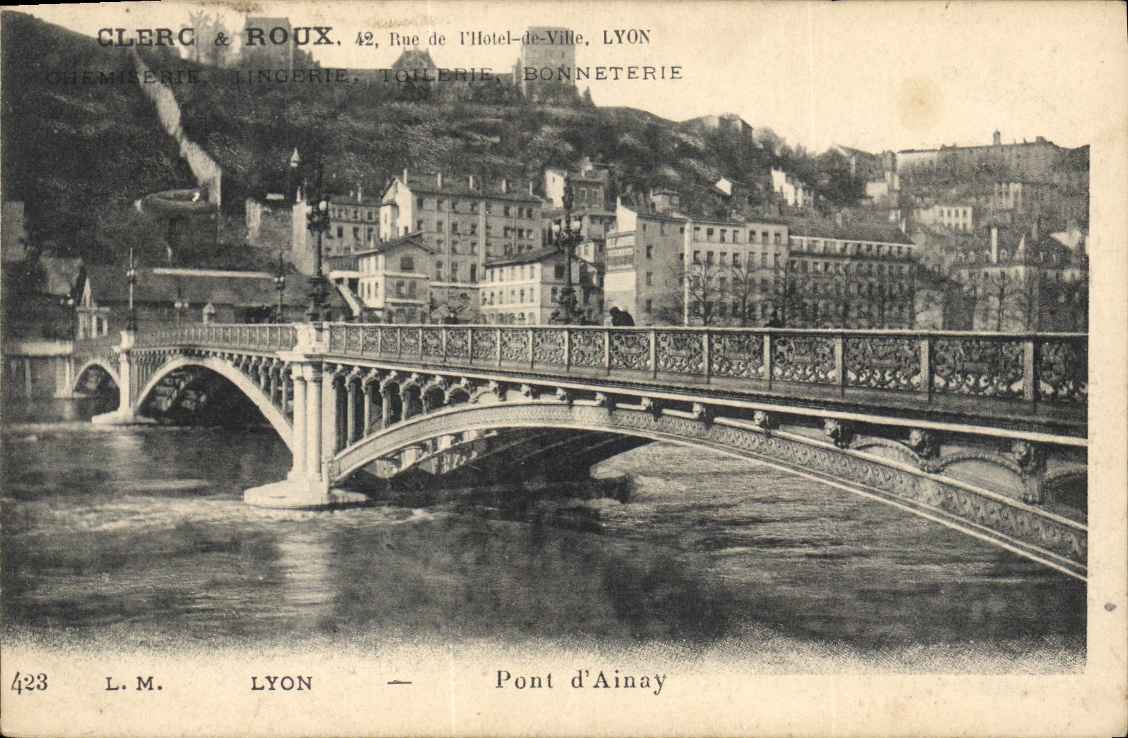 CPA Lyon Pont d'Ainay 
