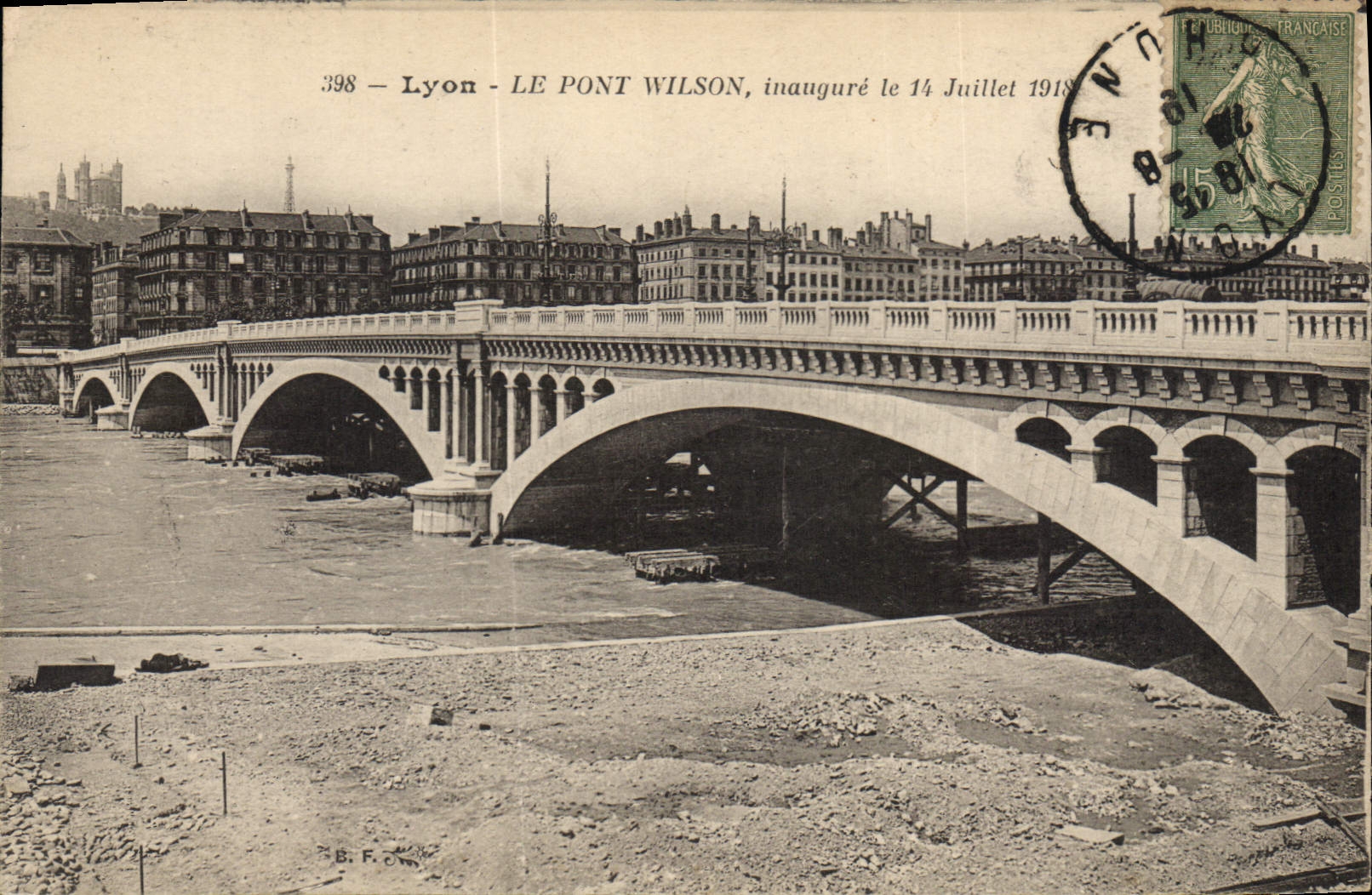 CPA Lyon Le Pont Wilson 
