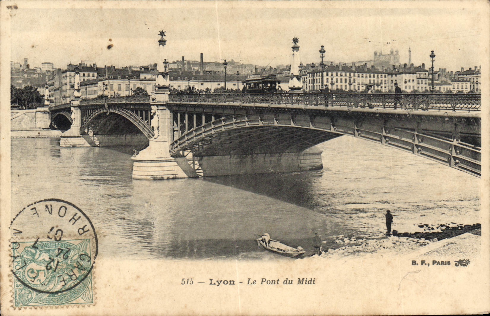 CPA Lyon Le Pont du Midi 