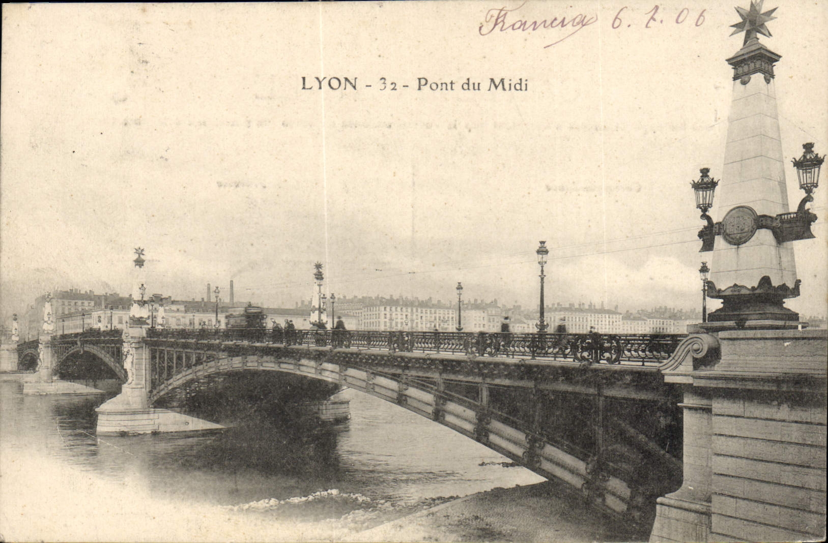 CPA Lyon Pont du Midi 