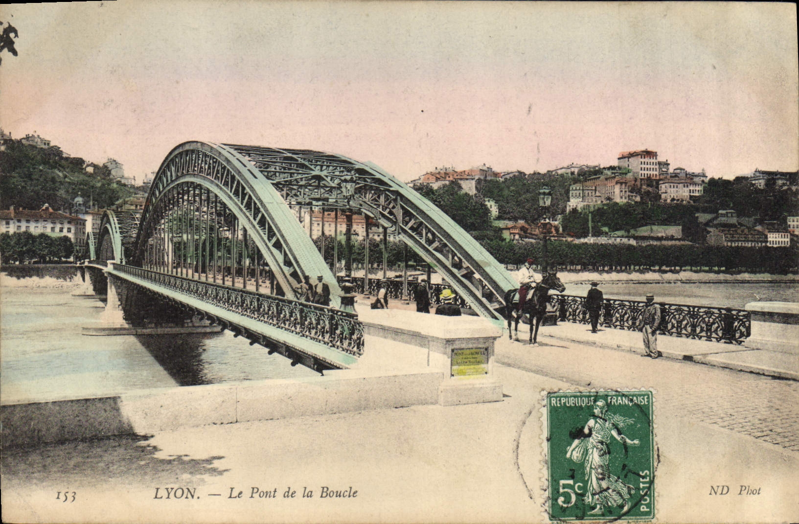 CPA Lyon Le Pont de la Boucle 
