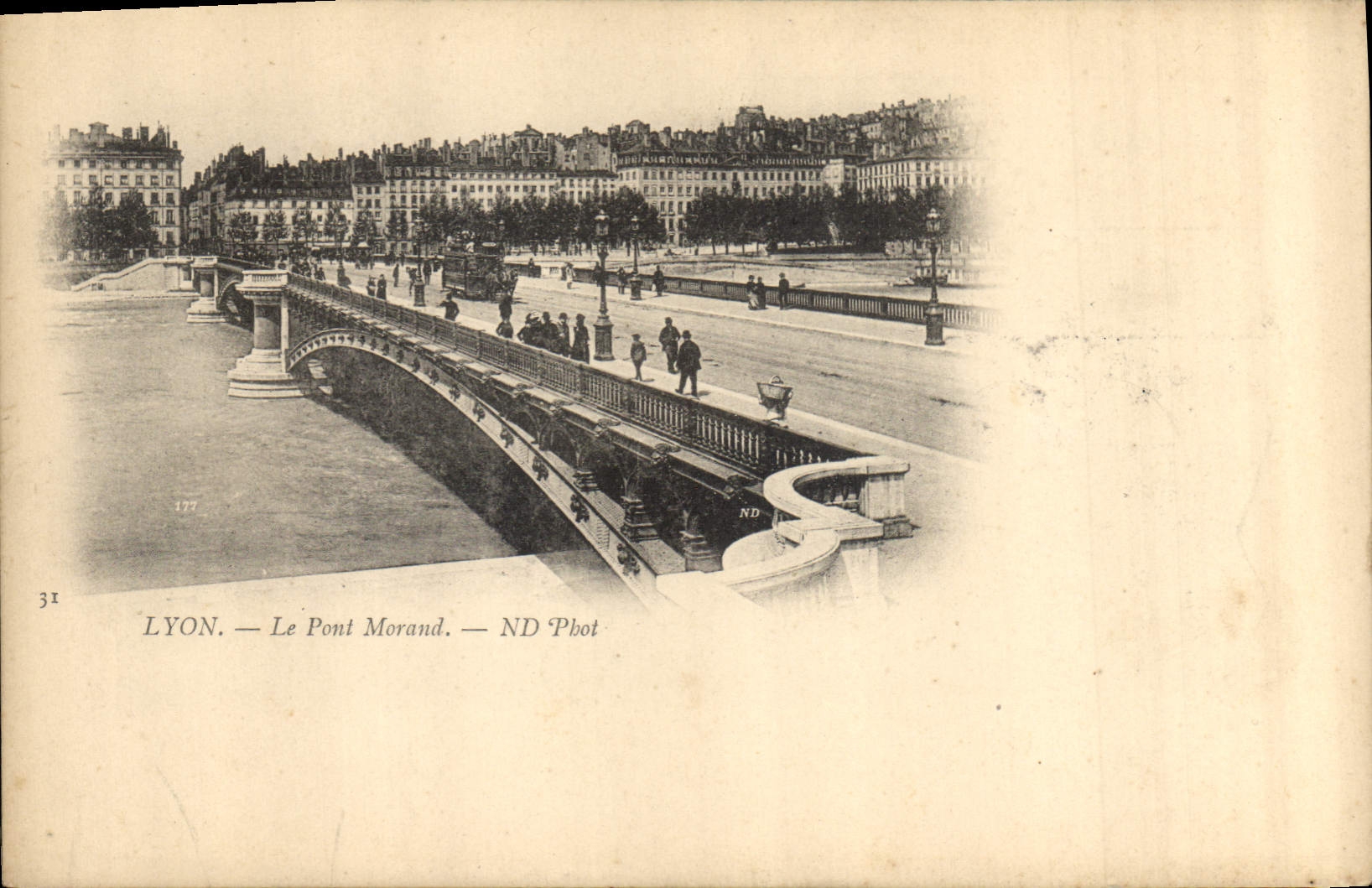CPA Lyon Le Pont Morand 