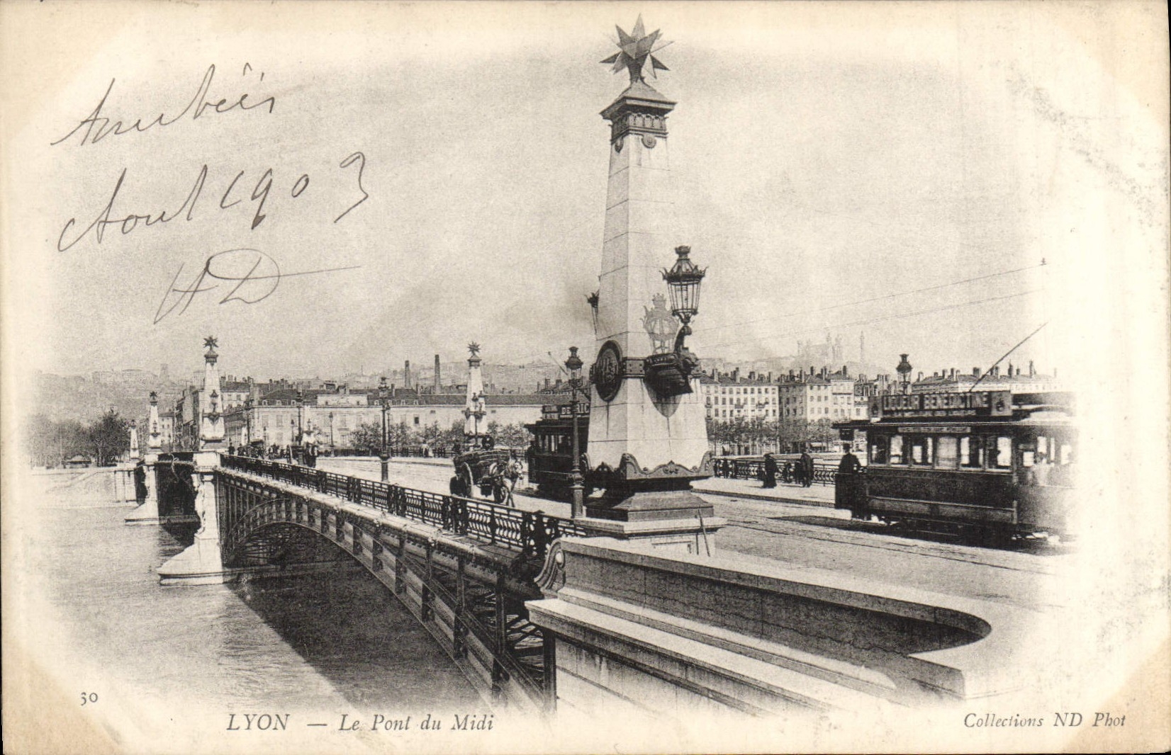 CPA Lyon Le Pont du Midi 