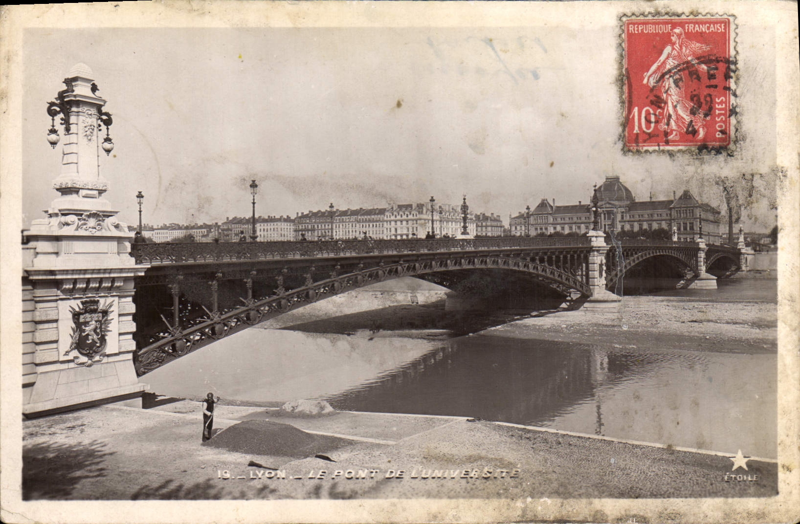 CPA Lyon Le Pont de Universites 
