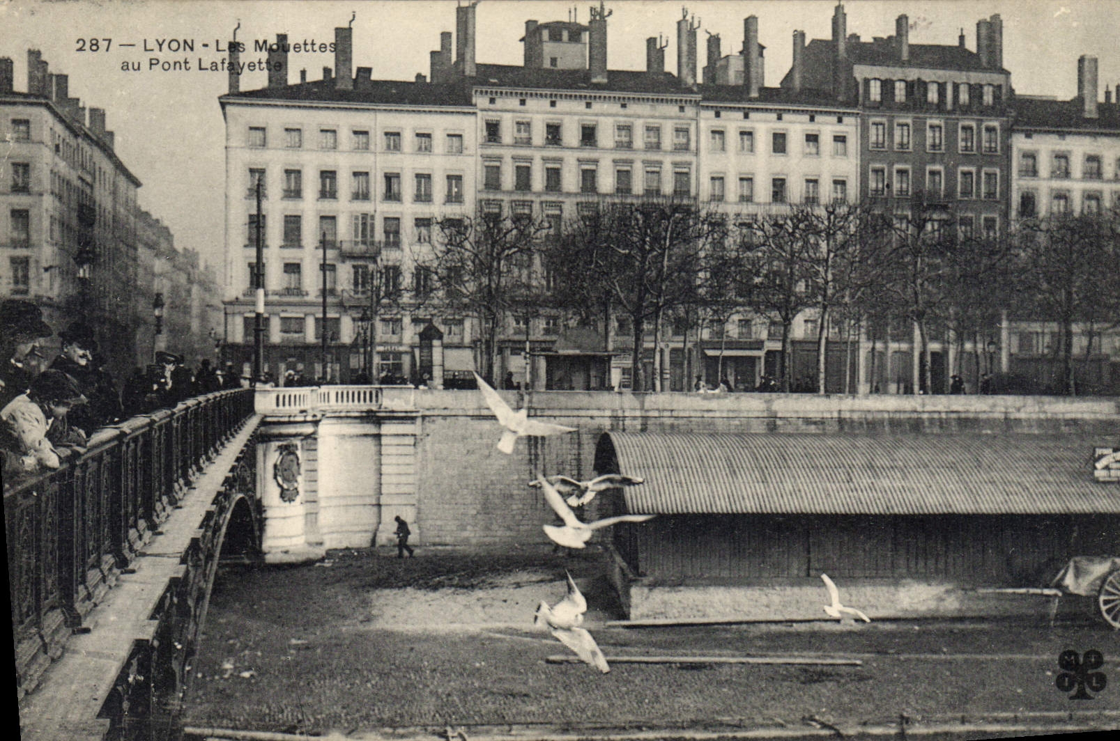 CPA Lyon Les Mouettes au Pont Lafayette 