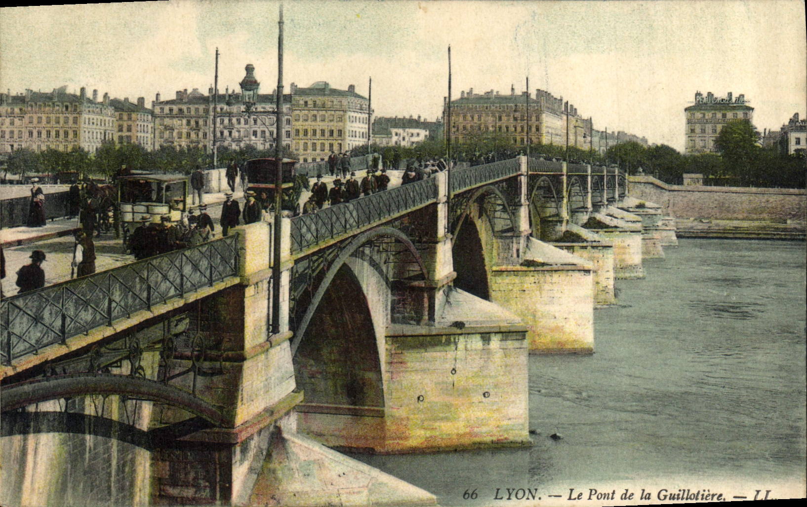 CPA Lyon Le Pont de la Guillotiere 