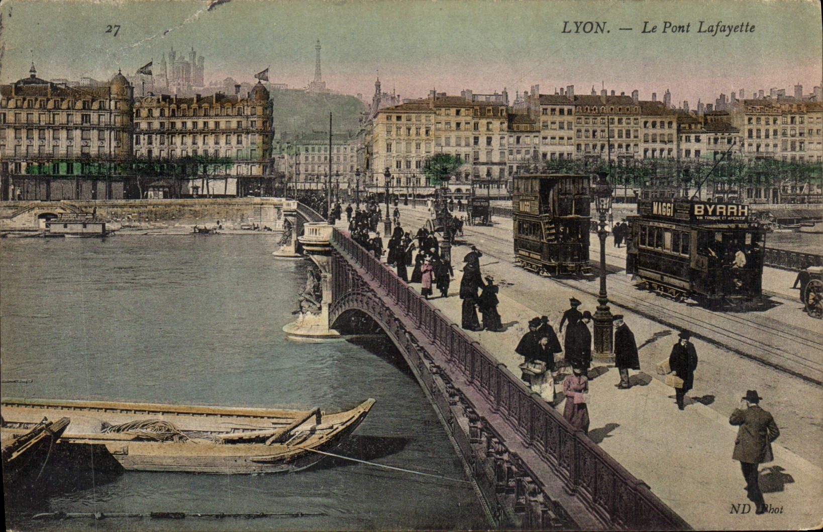 CPA Lyon Le Pont Lafayette 