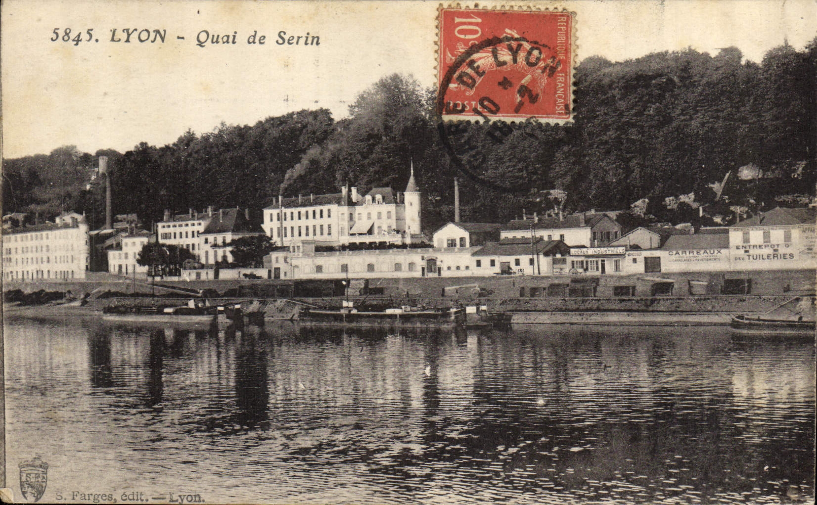 CPA Lyon Quai de Serin 