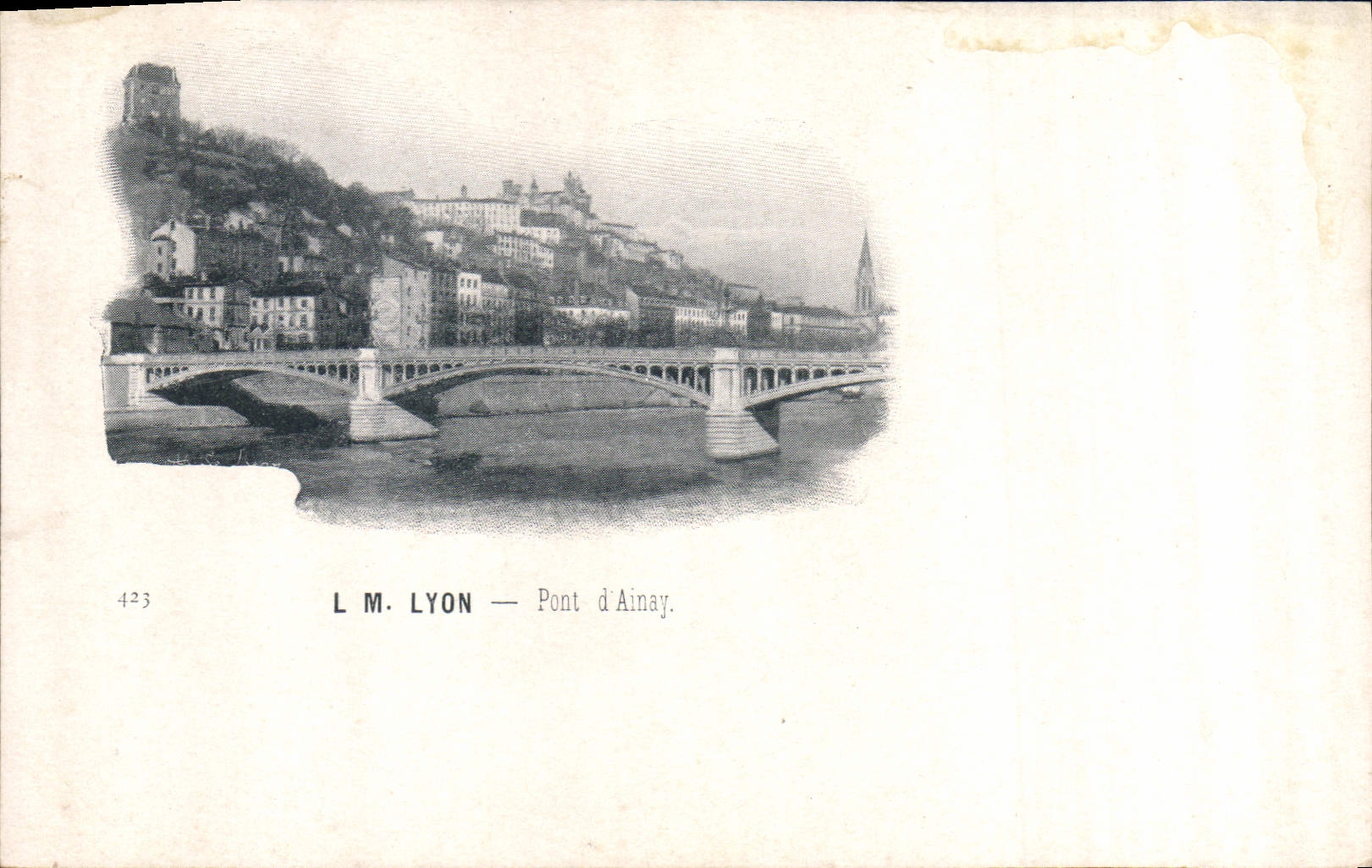 CPA Lyon Pont d'Ainay 