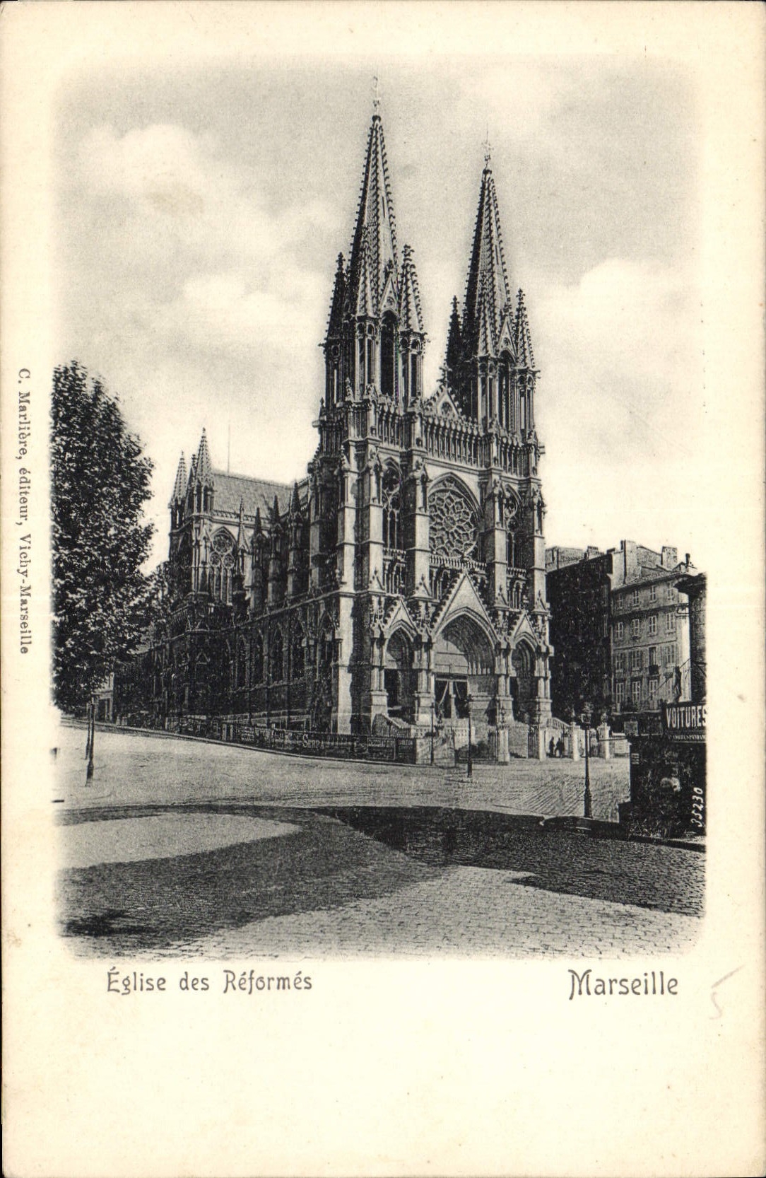 CPA Marseille Eglise des Reformes 