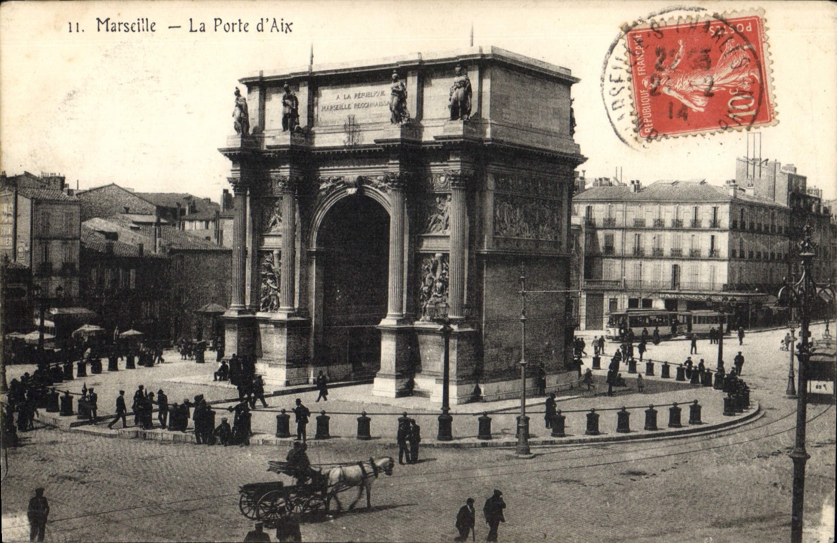 CPA Marseille La Porte d'Aix 