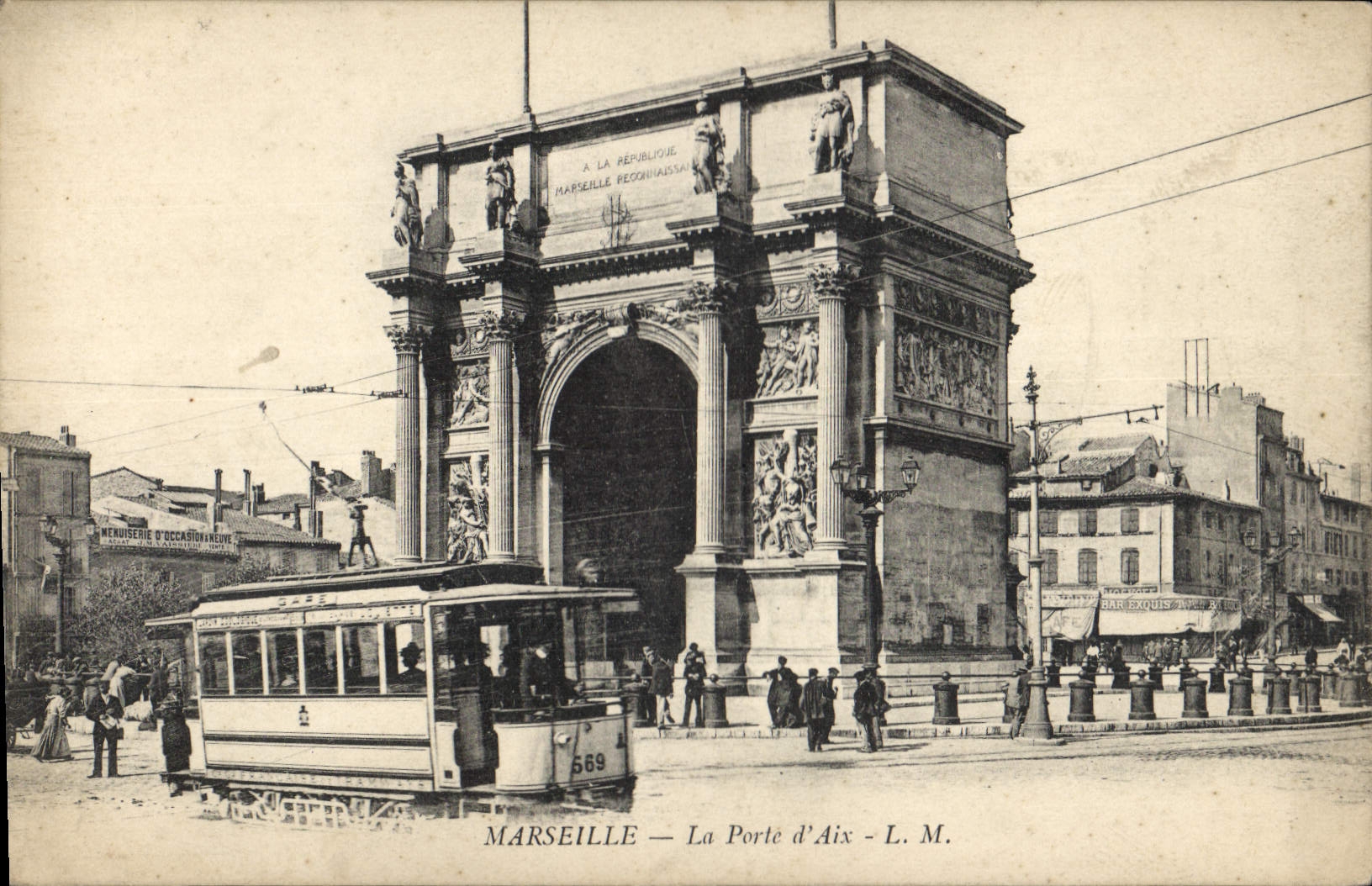 CPA Marseille La Porte d'Aix 
