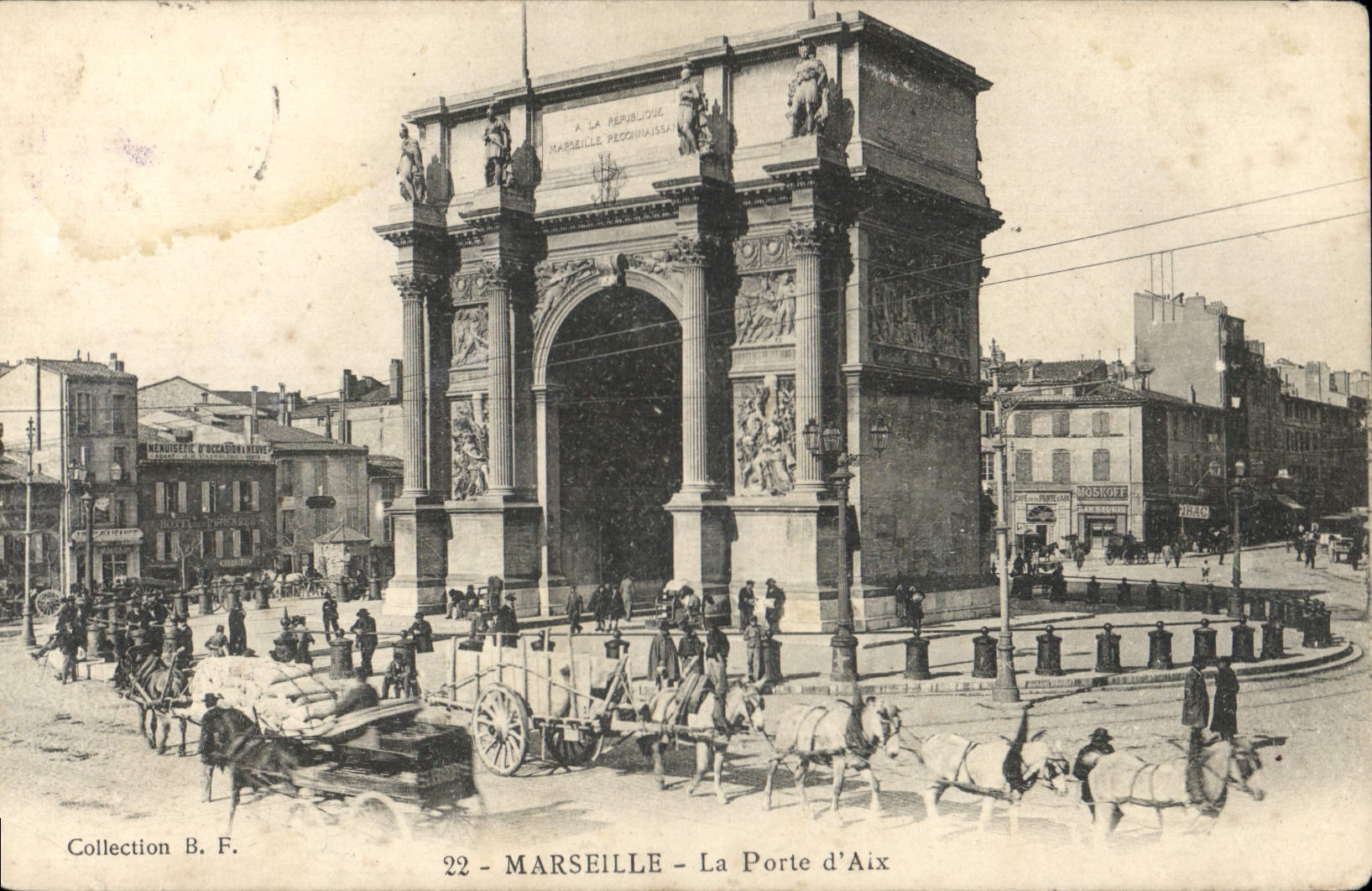 CPA Marseille La Porte d'Aix 