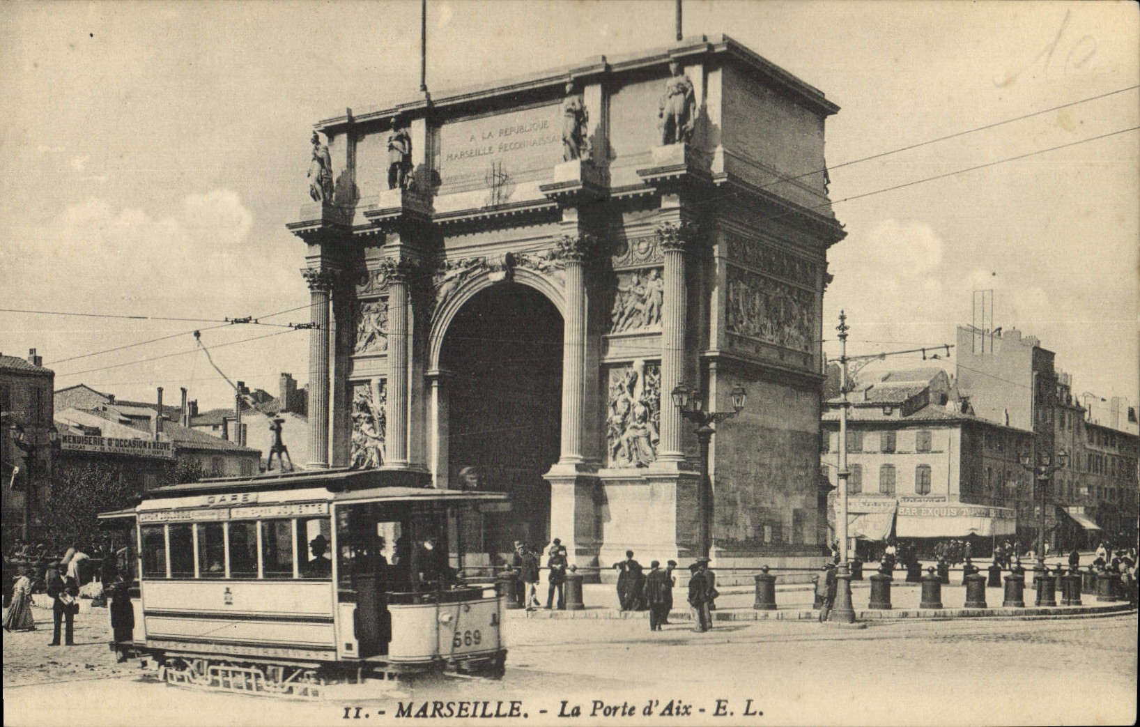 CPA Marseille La Porte d'Aix 