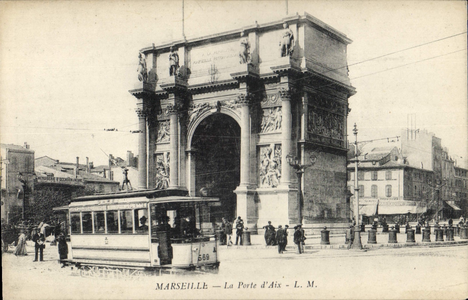 CPA Marseille La Porte d'Aix 