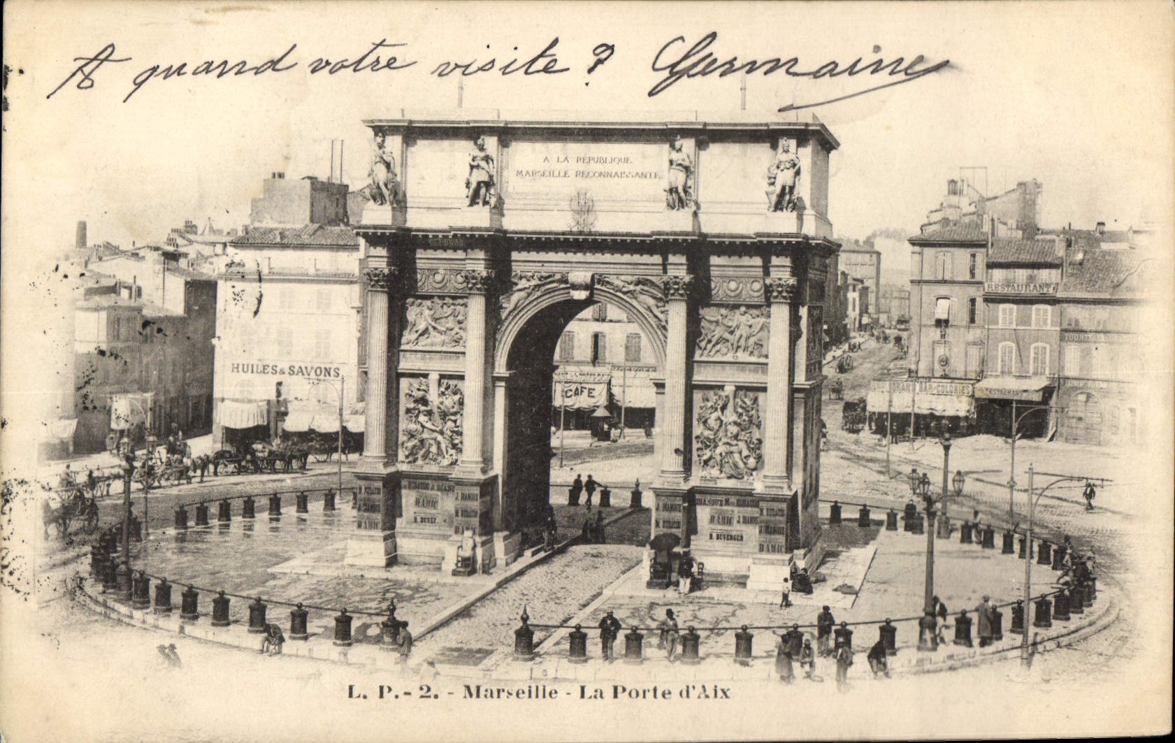 CPA Marseille La Porte d'Aix 