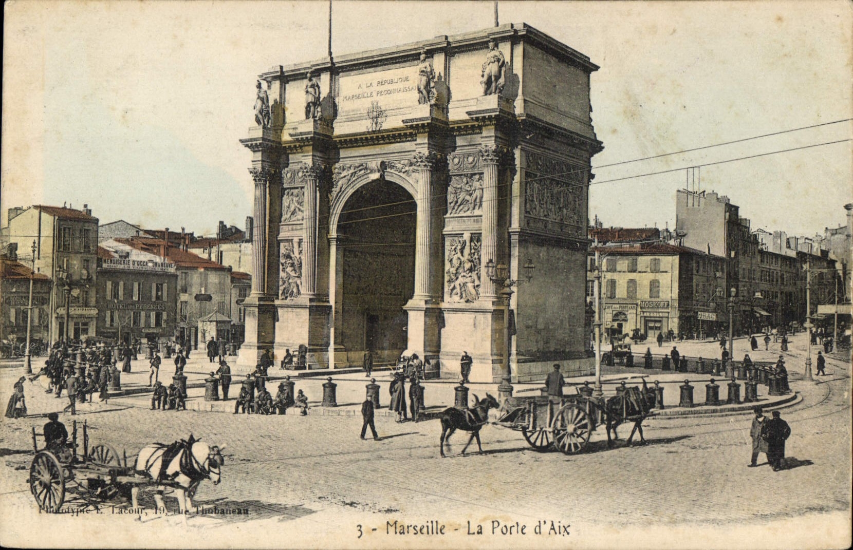 CPA Marseille La Porte d'Aix 