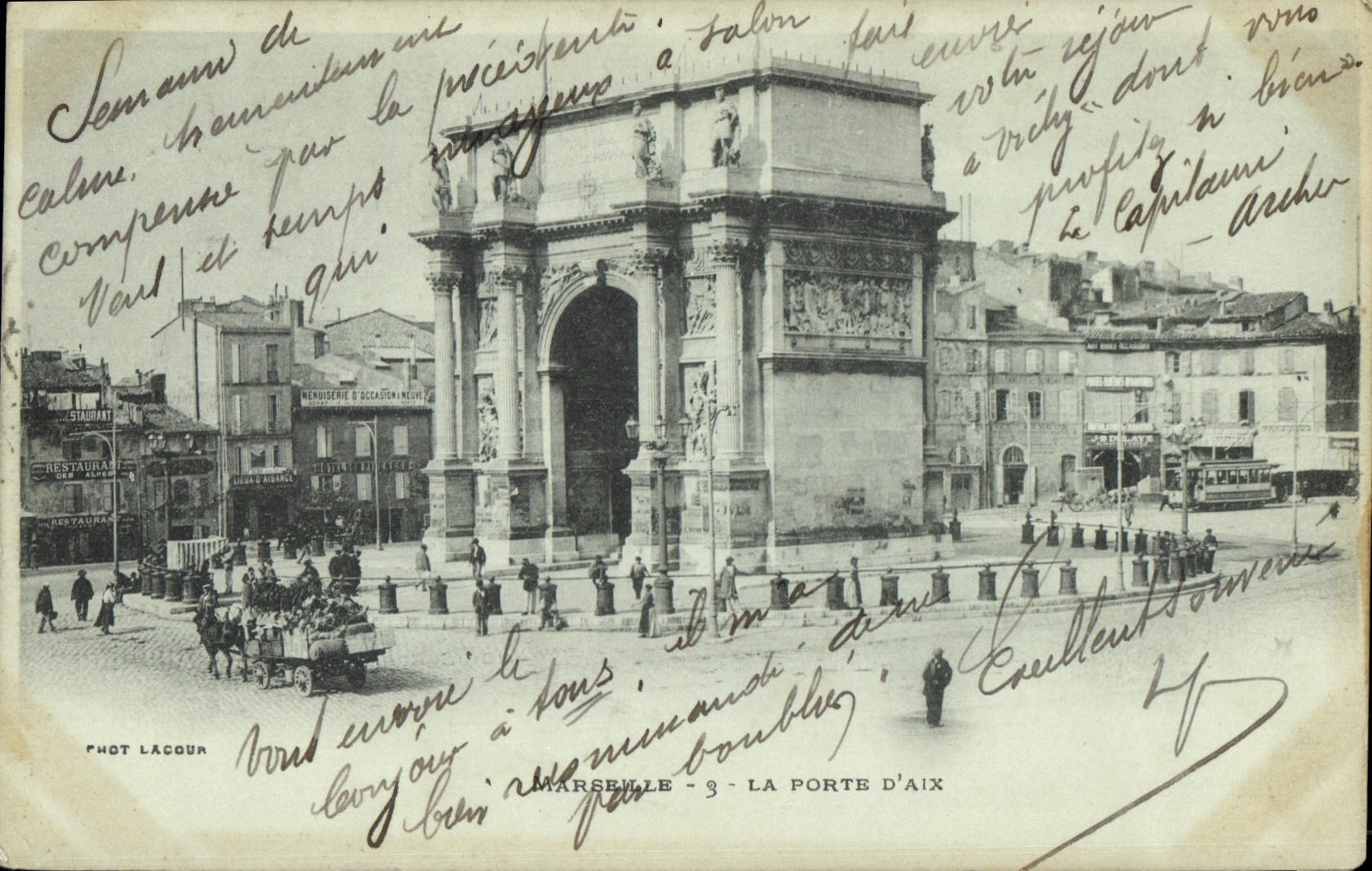 CPA Marseille La Porte d'Aix 