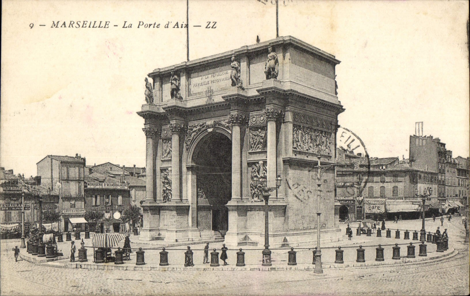 CPA Marseille La Porte d'Aix 