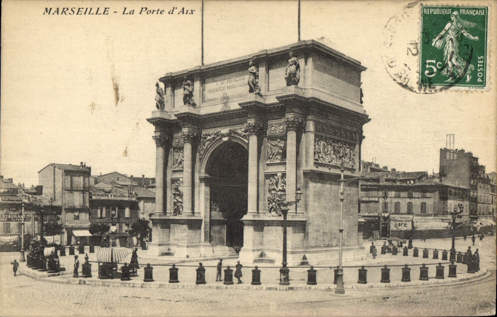 CPA Marseille La Porte d'Aix 