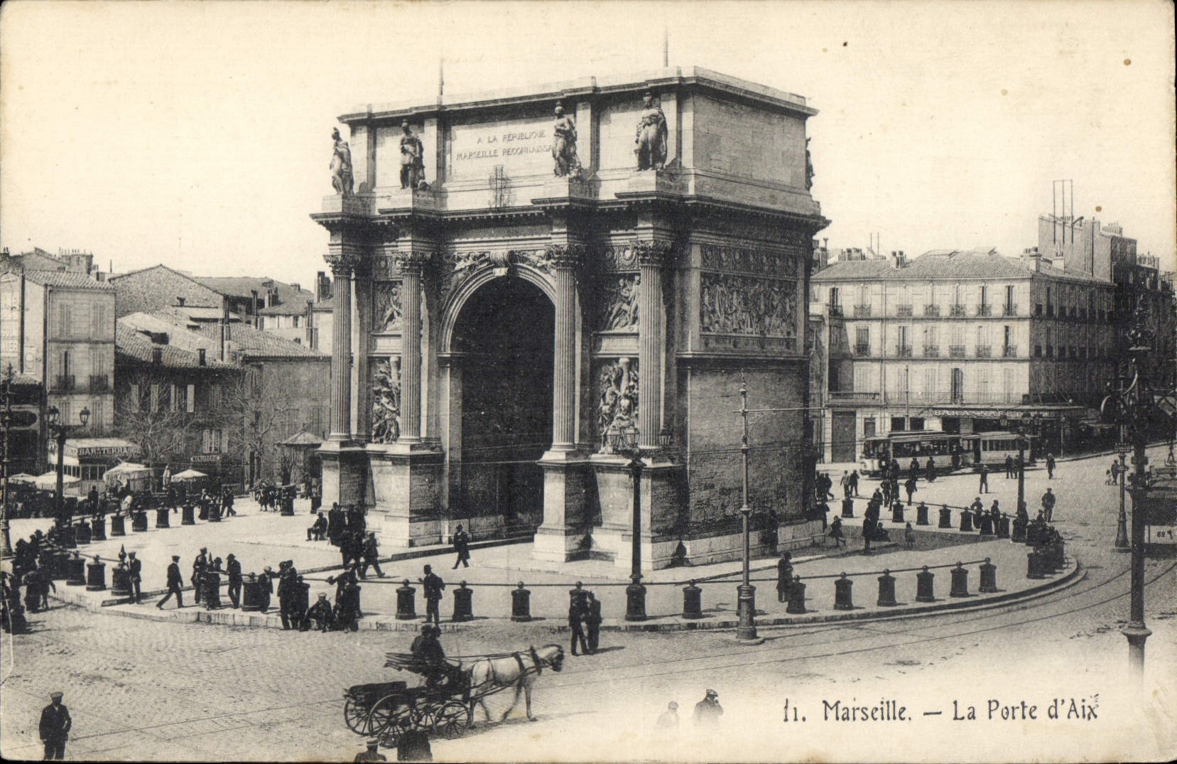 CPA Marseille La Porte d'Aix 