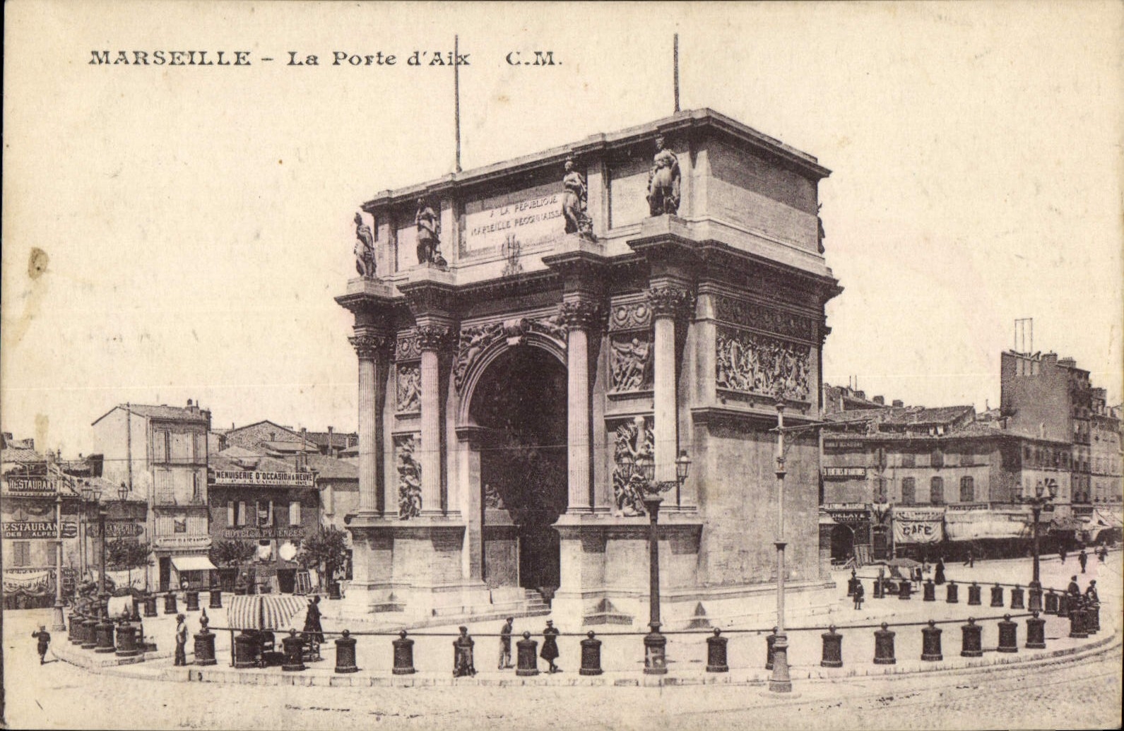 CPA Marseille La Porte d'Aix 