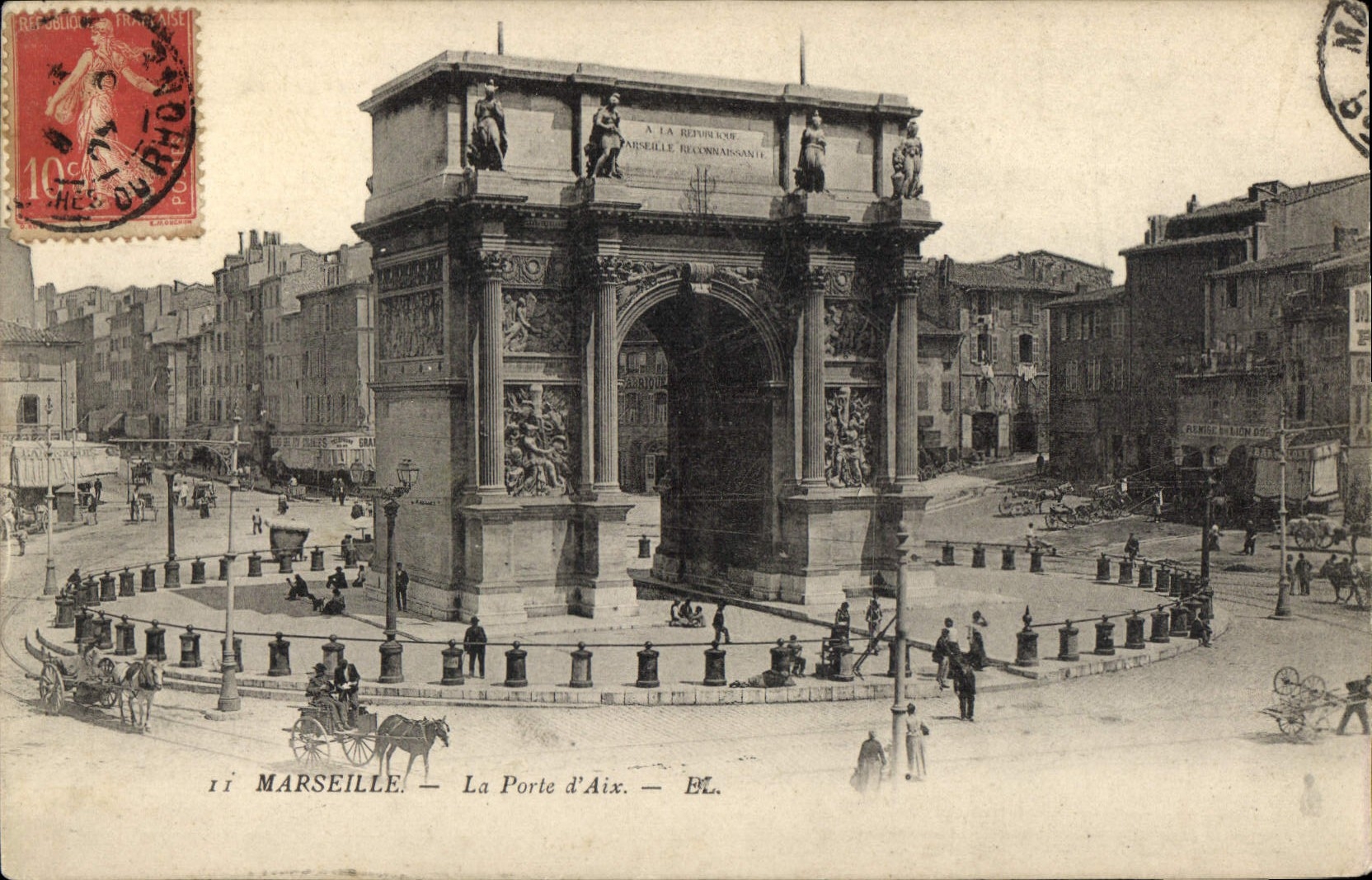 CPA Marseille La Porte d'Aix 