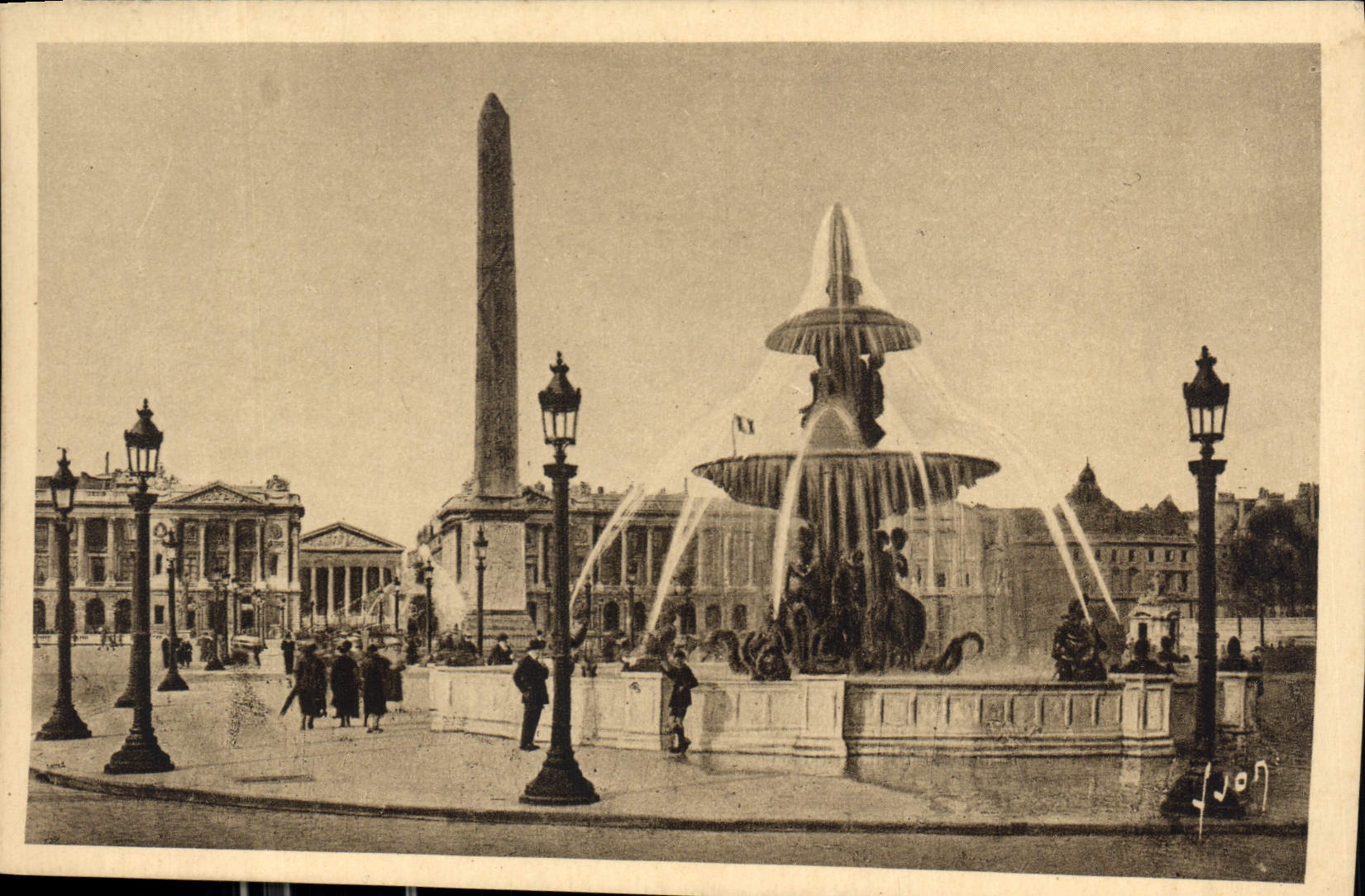 CPA Paris Place de la Concorde 