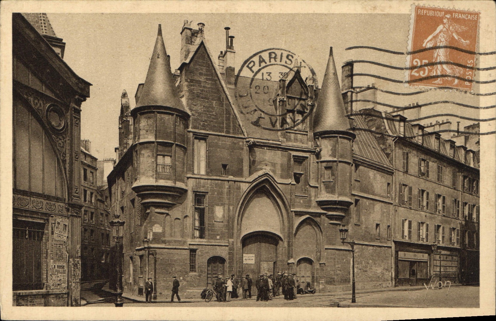 CPA Paris Hotel de Sens 