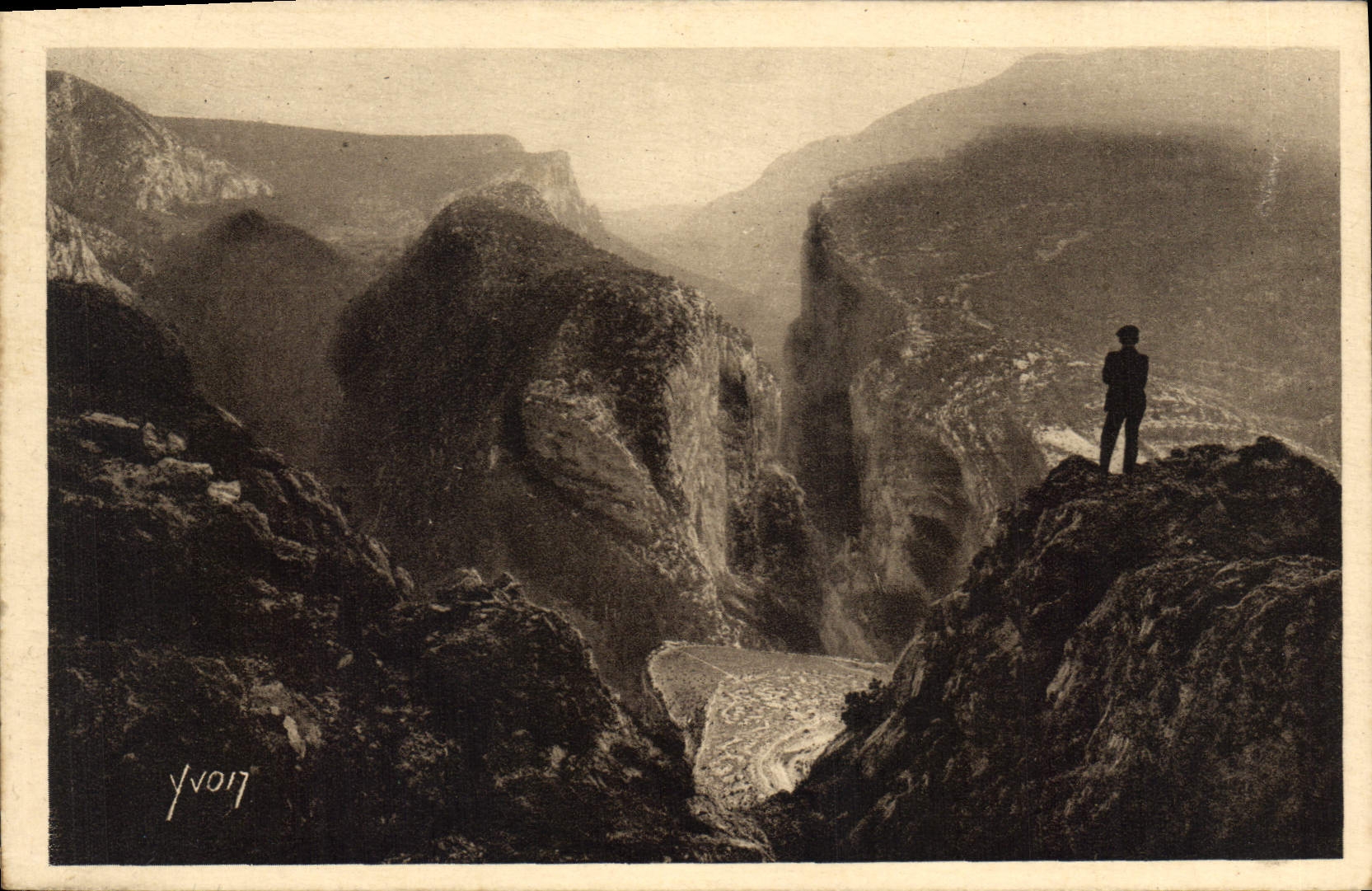 CPA Paris Le Point Sublime des Gorges du Verdon