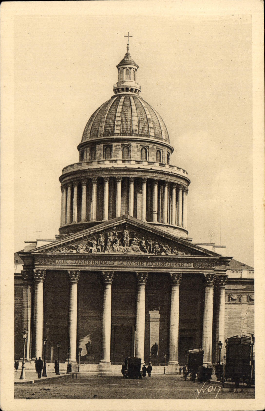 CPA Paris Le Pantheon 