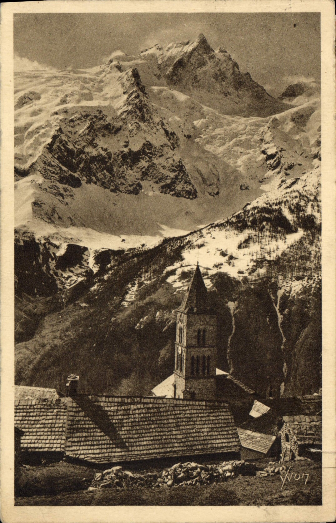 CPA Les Alpes La Meije 