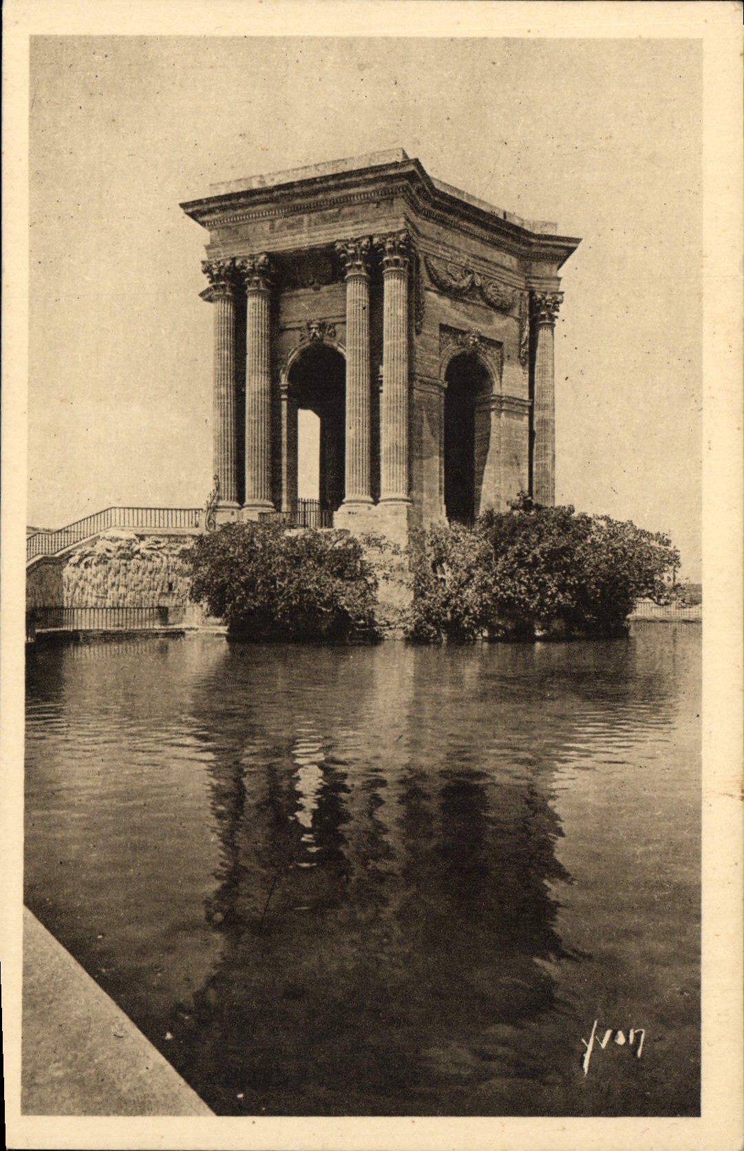 CPA Montpellier Herault Le Chateau d'Eau 