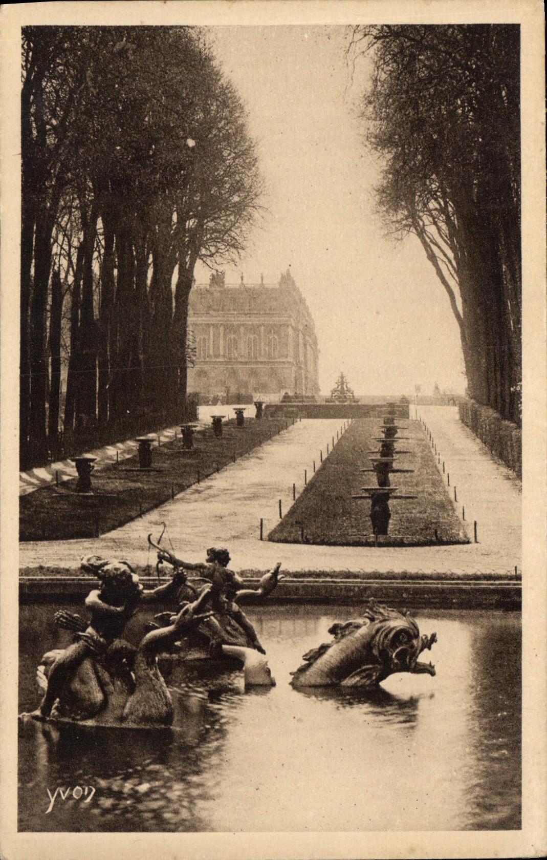 CPA Versailles Allee des Marmousets 