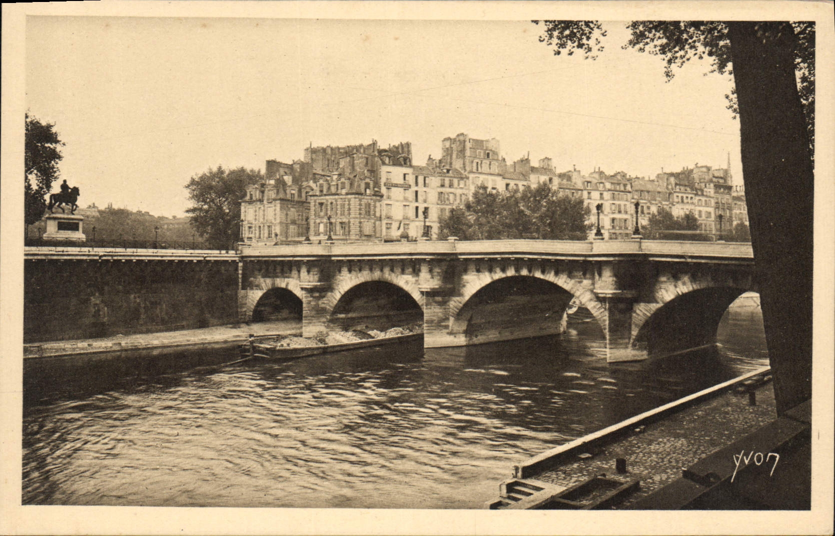 CPA Paris Le Pont Neuf et la Pointe de la Cite 