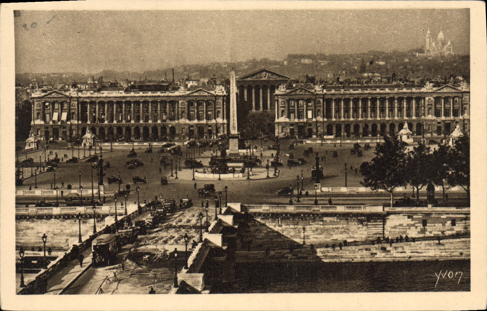 CPA Paris Vue generale de la Place de la Contorde 