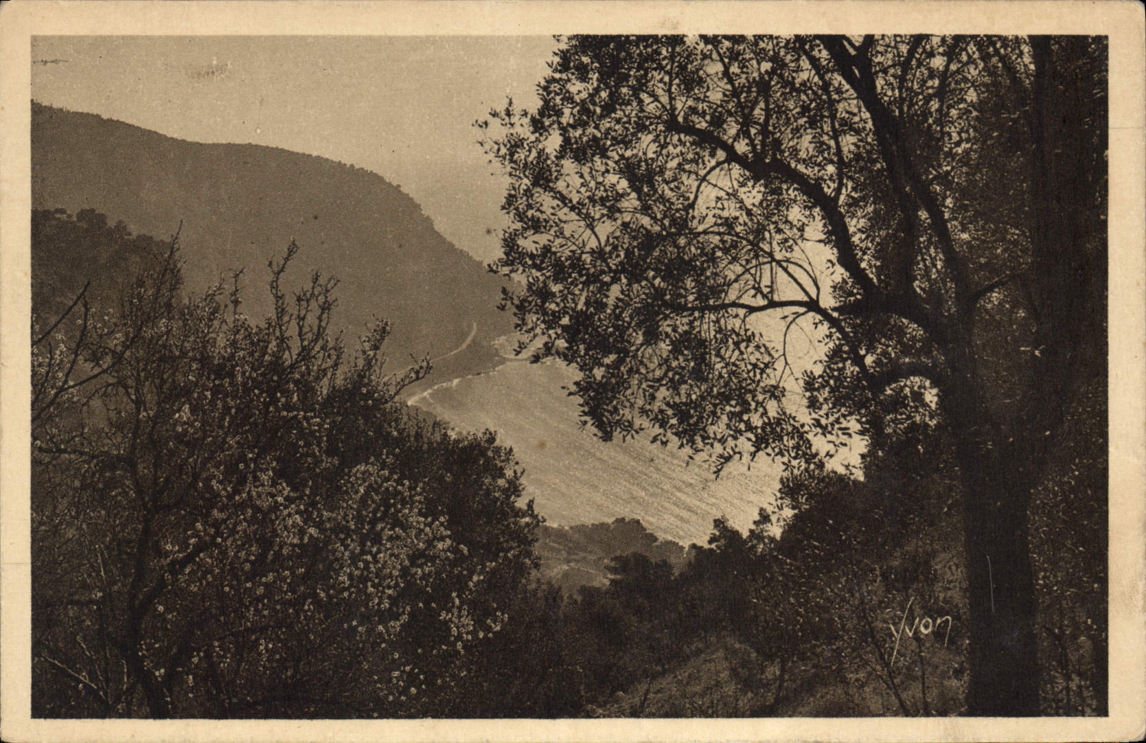 CPA Corniche des Maures 