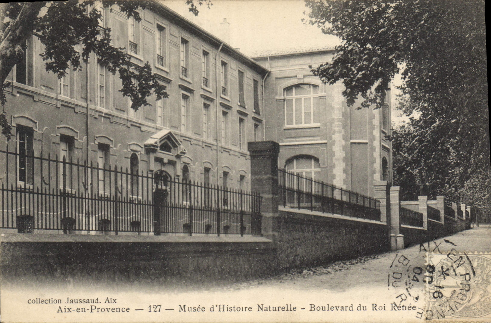 CPA Aix en Provence Musee d'Histoire Naturelle Boulevard du Roi Renee 