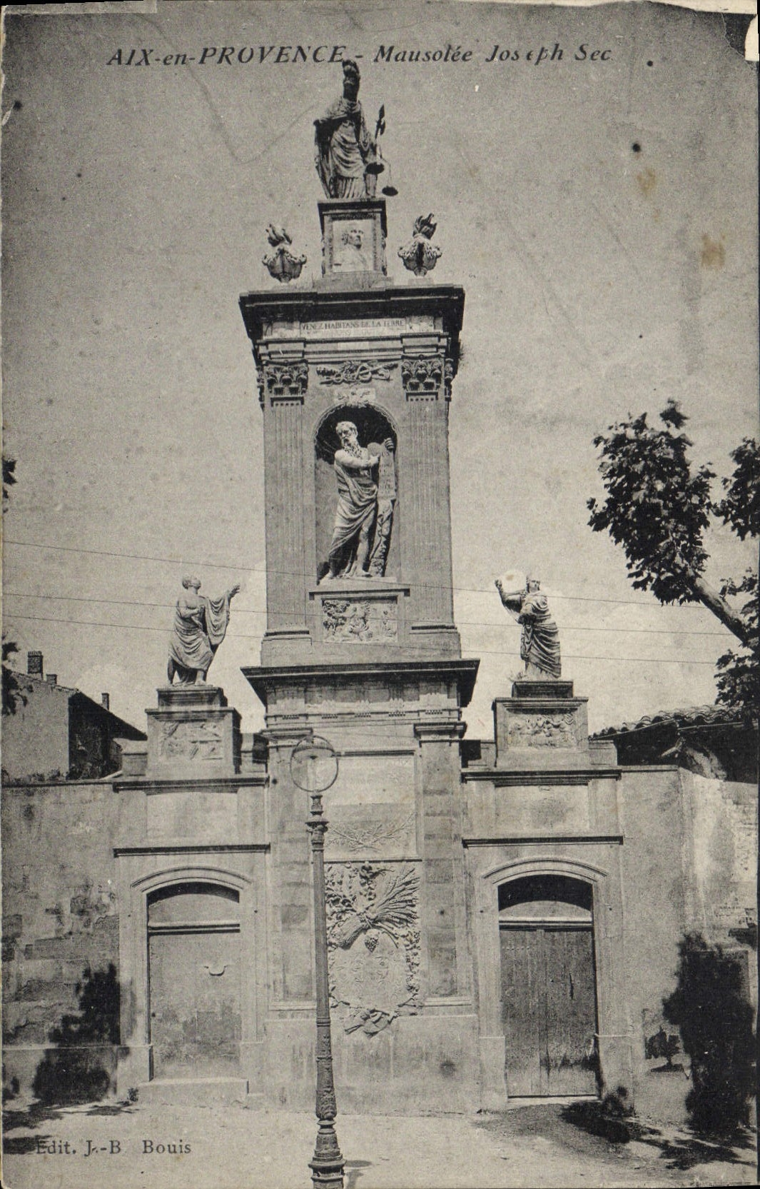 CPA Aix en Provence Mausolee Joseph Sec 