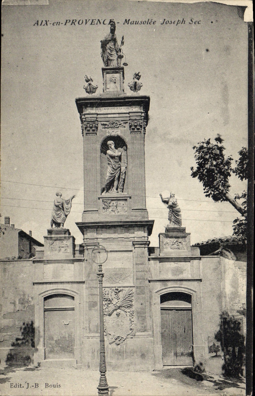 CPA Aix en Provence Mausolee Joseph Sec 