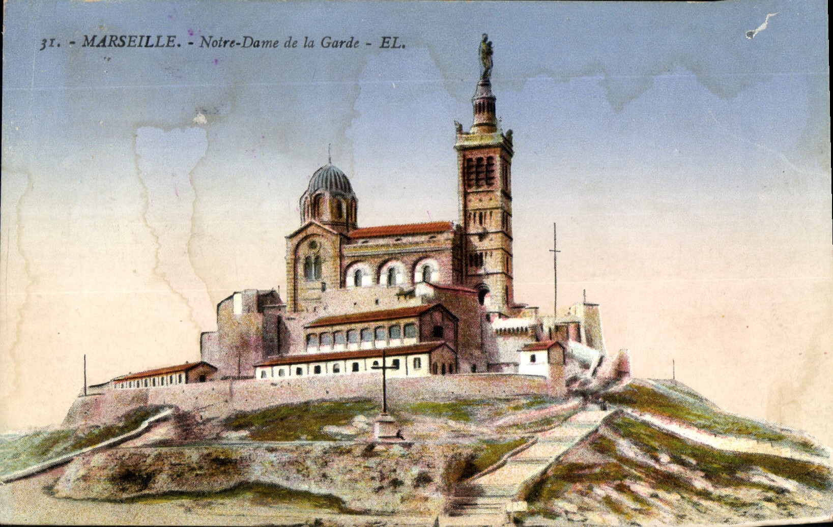 CPA Marseille Notre Dame de la Garde 