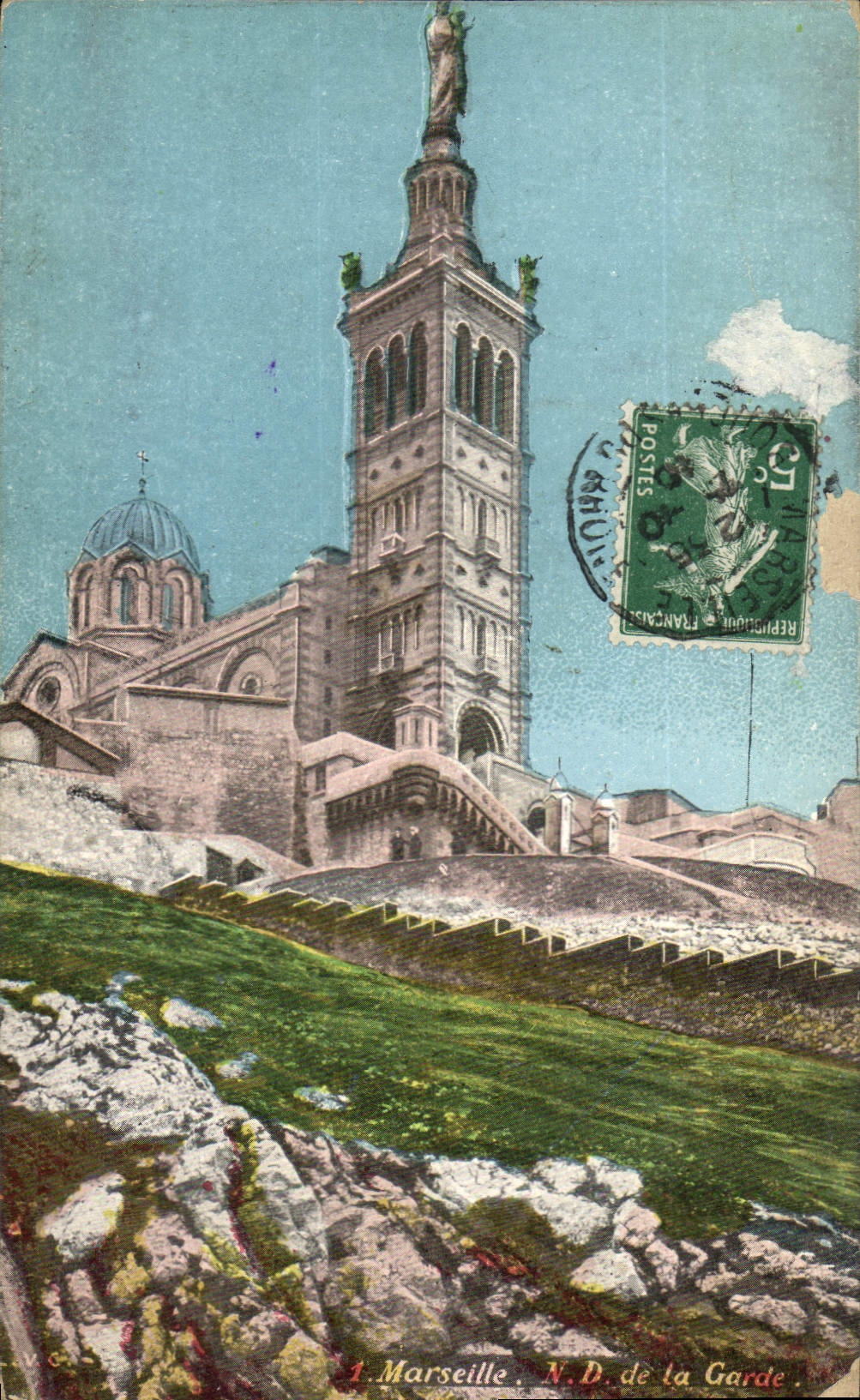 CPA Marseille ND de la Garde 
